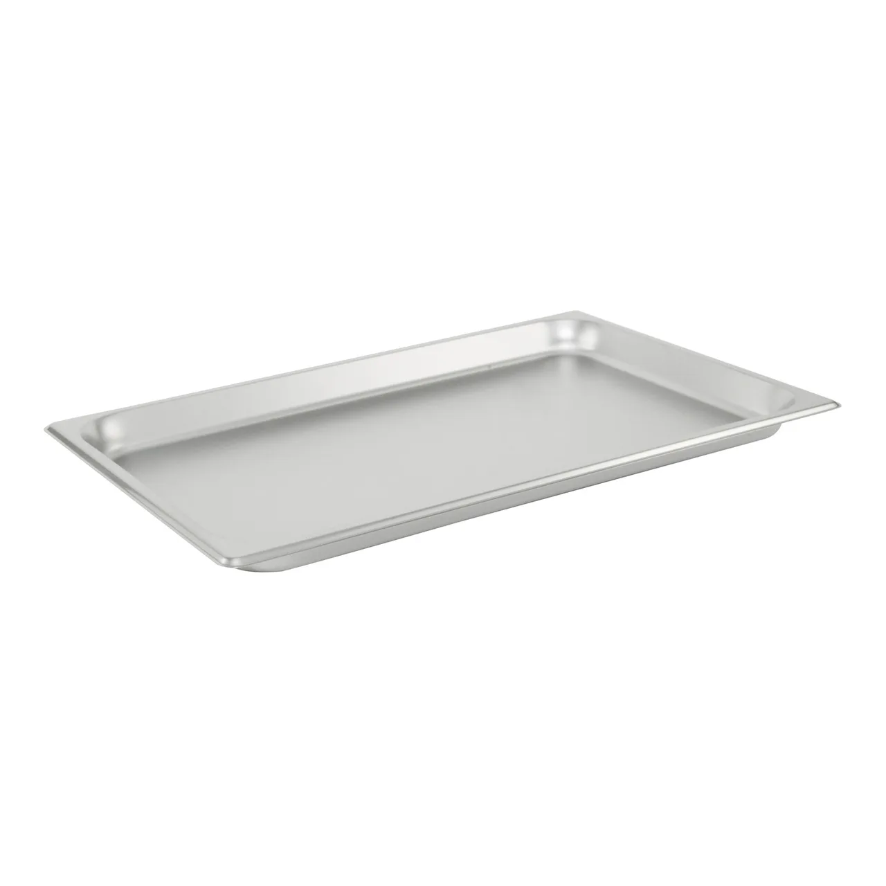 CAC China STPF-S25-1 Stainless Steel Steam Table Pan, 1/1-size, 1-1/4" deep, 25 gauge, NSF