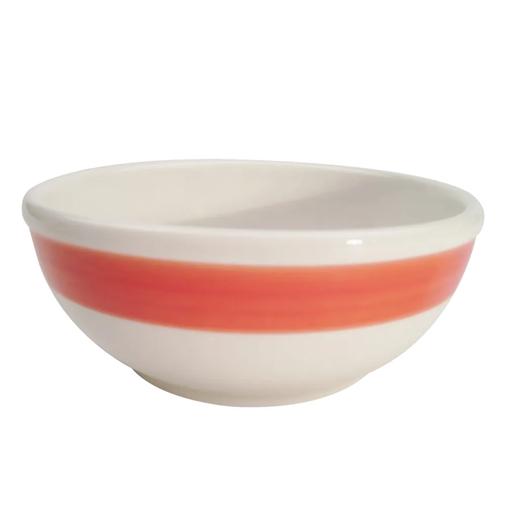 CAC China R-18-R Rainbow Nappie Bowl, 15 oz., 5-7/8" Dia. x 2-1/4" H, Ceramic - Dozen