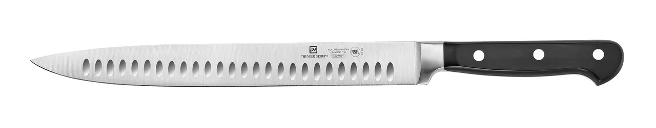 Thunder Group SLKF320 Slicer, Grantor Edge, 10" Blade, Forged