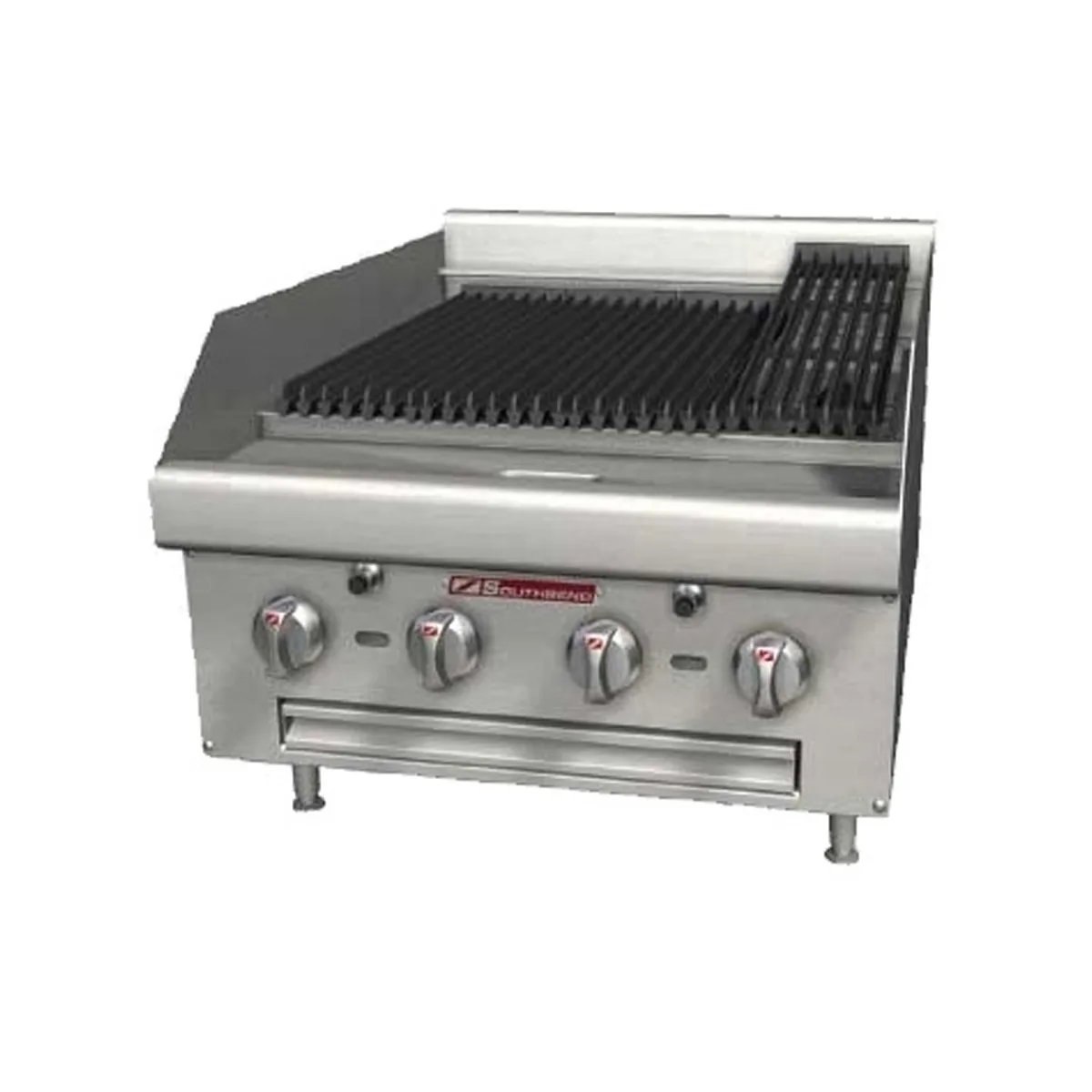Southbend HDCL-24 24" Countertop Gas Lava Rock Charbroiler w/ (4) Burners, 80.000 BTU