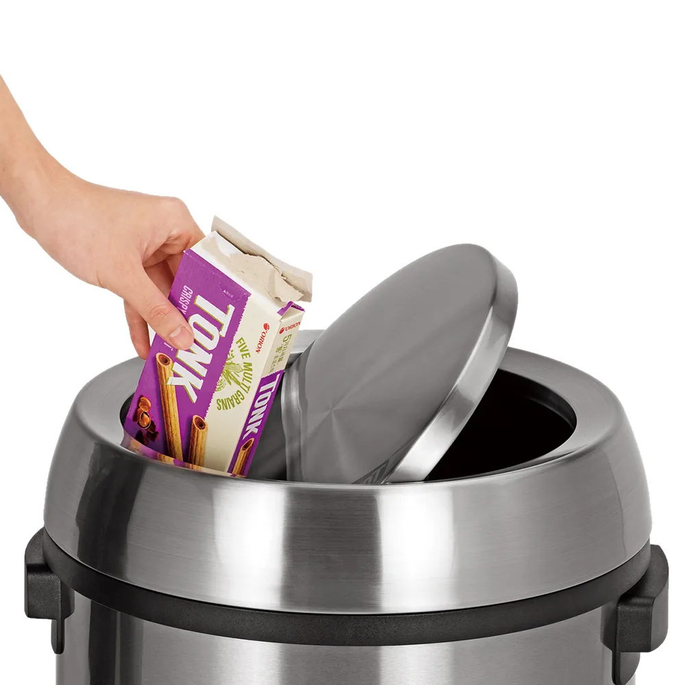 Alpine Industries ALP470-65L-C Trash Can Cover, For 470-65L, Swivel Hinge
