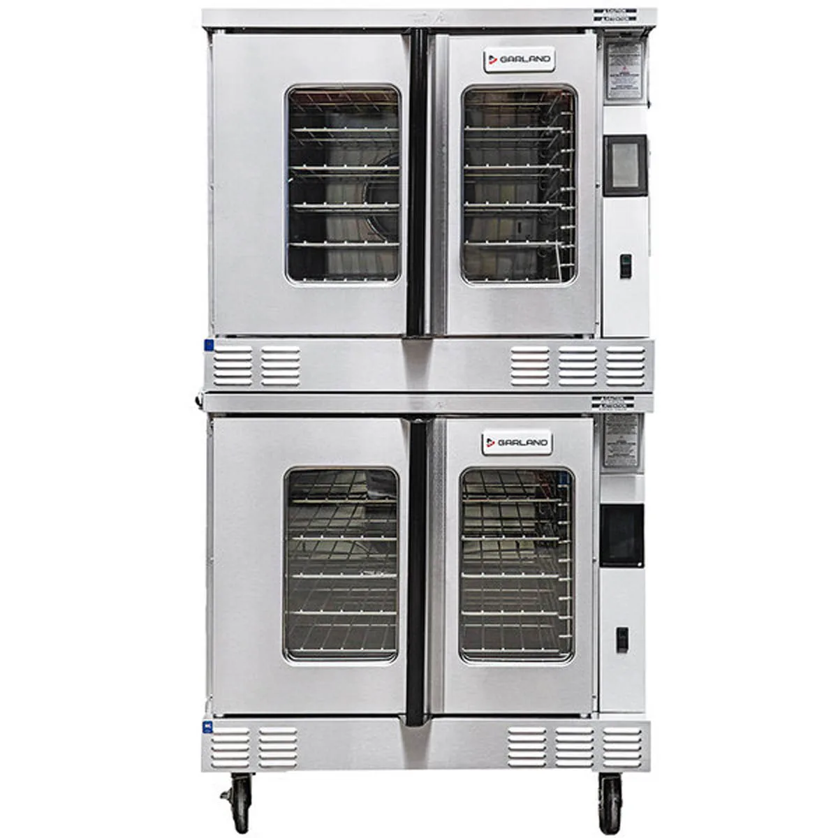 Garland US Range MCO-GS-20M Gas Convection Oven w/ Double Deck, Standard Depth, Touchscreen Controls, 120.000 BTU