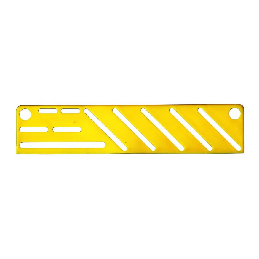 Omcan USA 12938 Yellow Insert For Kitchen Knife Rack, Construction, Yellow Color - Individual