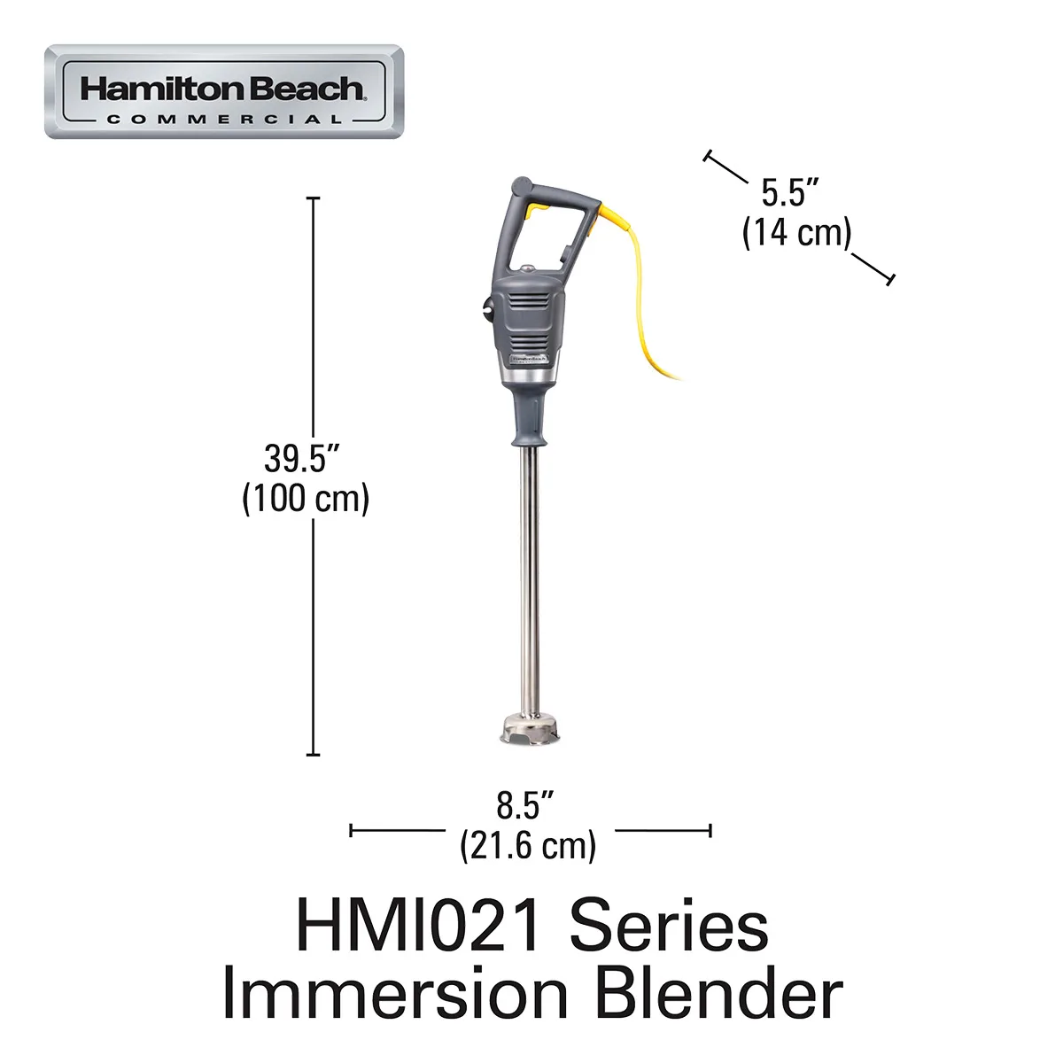 Hamilton Beach HMI021-CE (International) Bigrig™ Immersion Blender Mixer