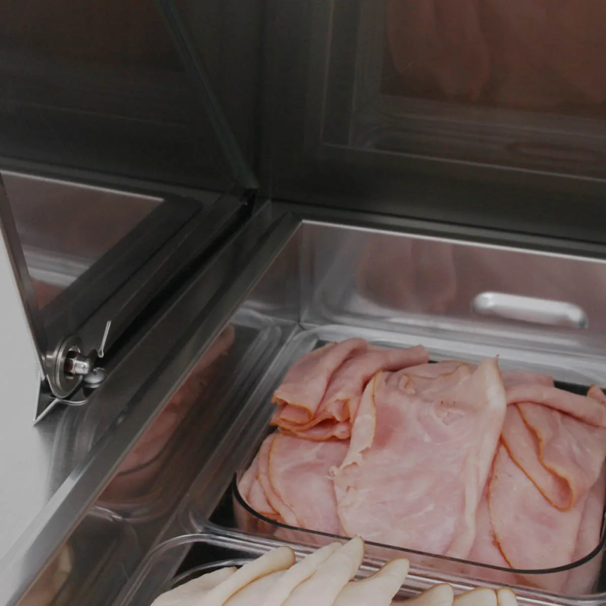 Turbo Air MST-48-18-N 48" Mega Top Sandwich/Salad Prep Table w/ 2 Doors, 18 Pans