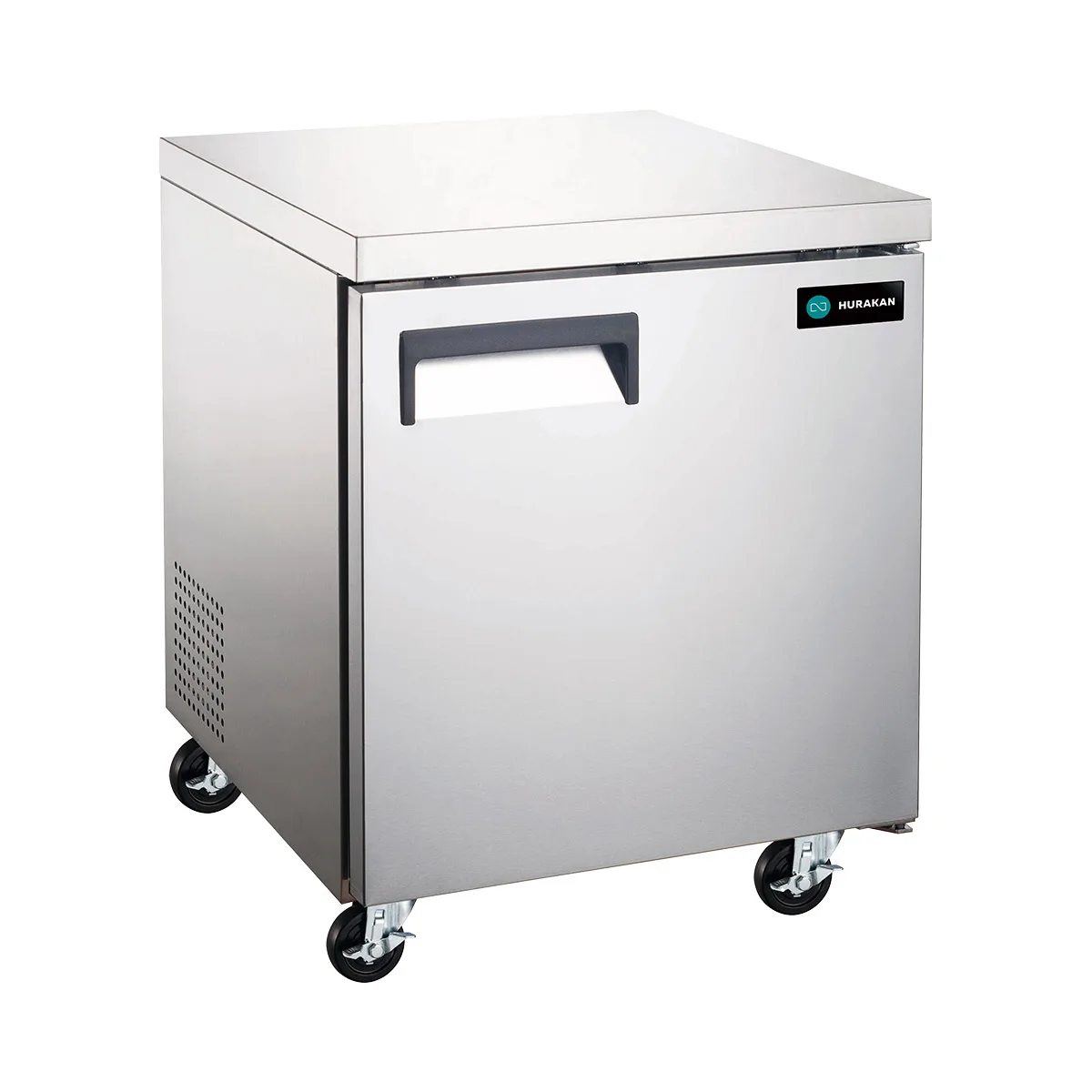 Hurakan HKN-UC27R1 C/E 27" 1-Door Undercounter Refrigerator, Stainless Steel, 6.3 cu. ft.