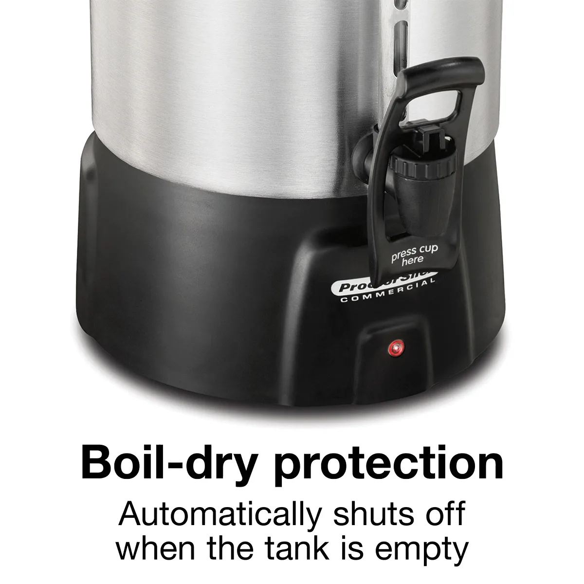 Hamilton Beach 45060R - Proctor-Silex® Coffee Urn, 60 Cup Capacity with Dual Heaters / 1.090W - 120V