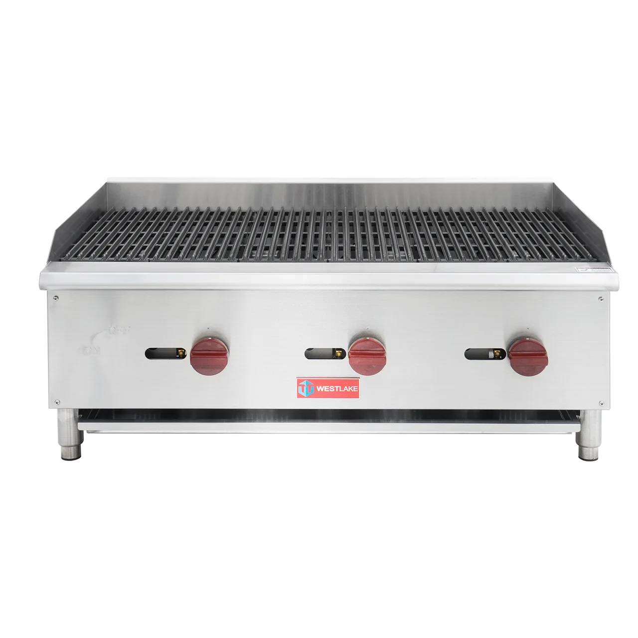 Westlake ECB-36S Countertop Gas Griddle / Charbroiler