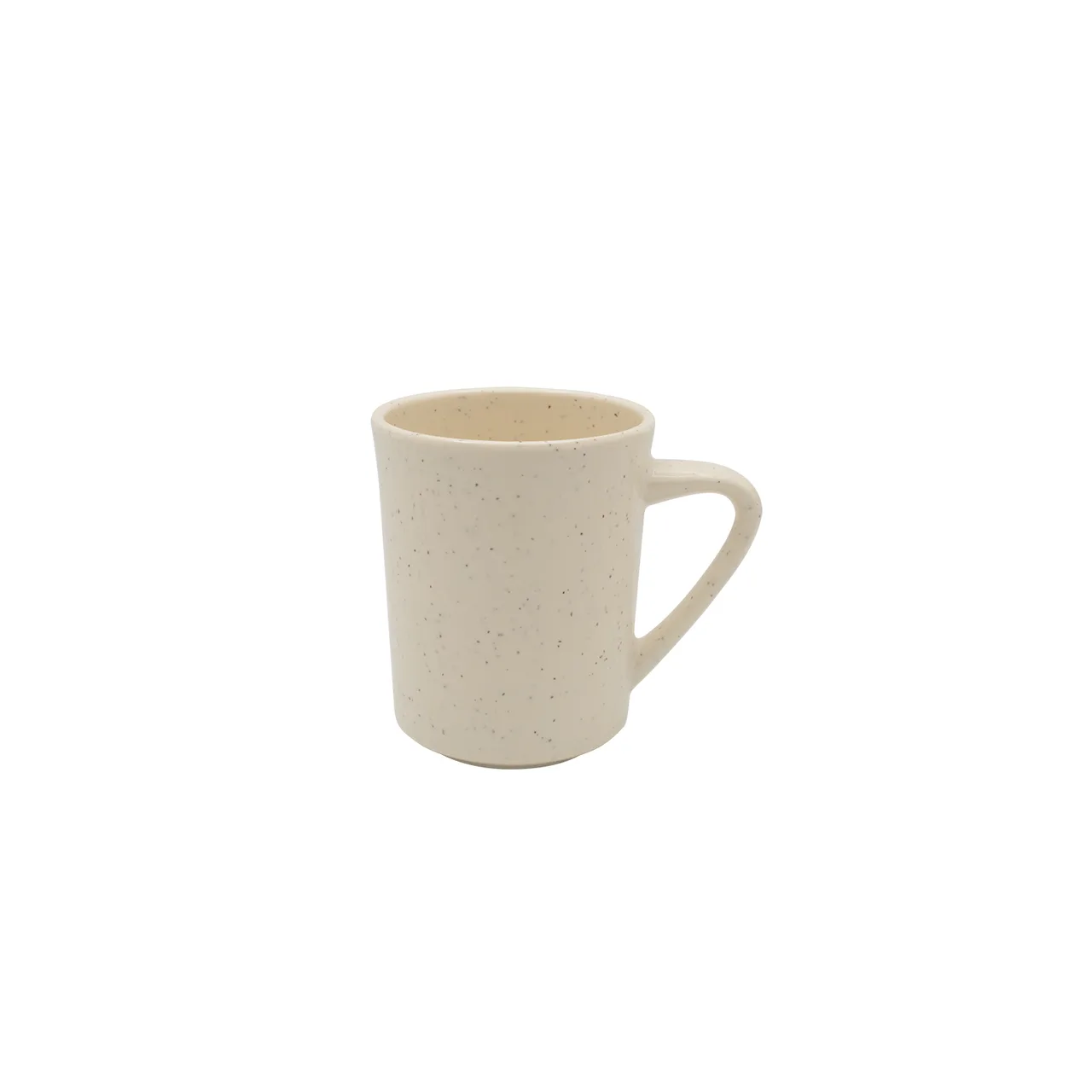 CAC China MLJSP-SI8 Jasper Sierra Mug, 8 Oz, 3"W x 3"D x 3.5"H, Melamine, Black/Cherry - 1 Dozen