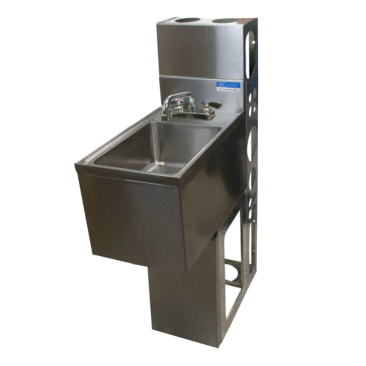 BK Resources UBDW-18-1014HS12-P-G Underbar Sink Units, 1 Compartment without Drainboard