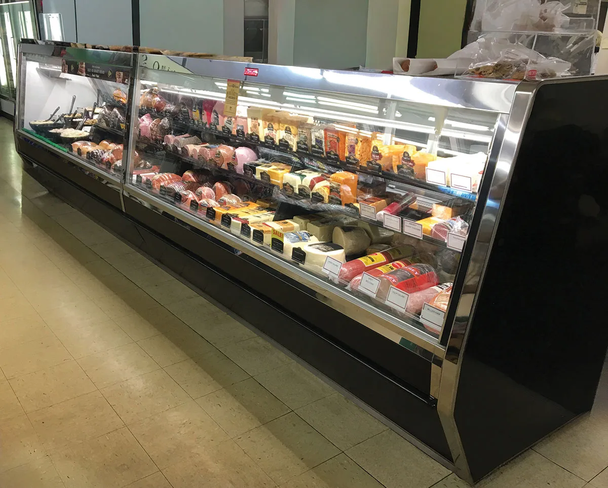 Howard-McCray SC-CDS40E-12-BE-LED 149" Flat Refrigerated Deli Display Case