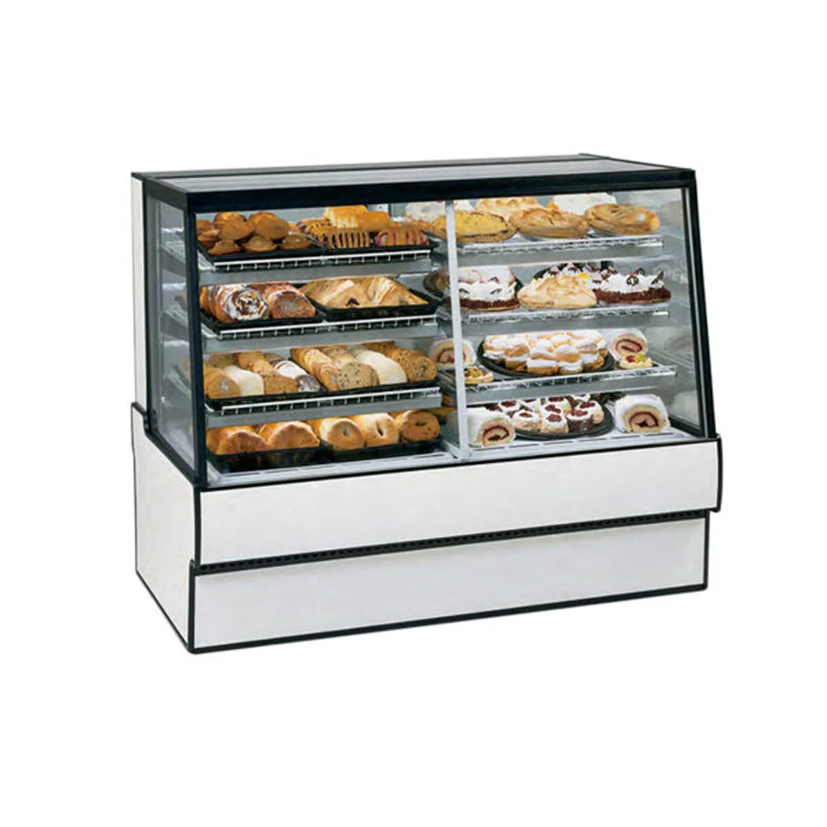 Federal Industries SGR7748DZ 77" High Volume Vertical Dry / Refrigerated Bakery Case