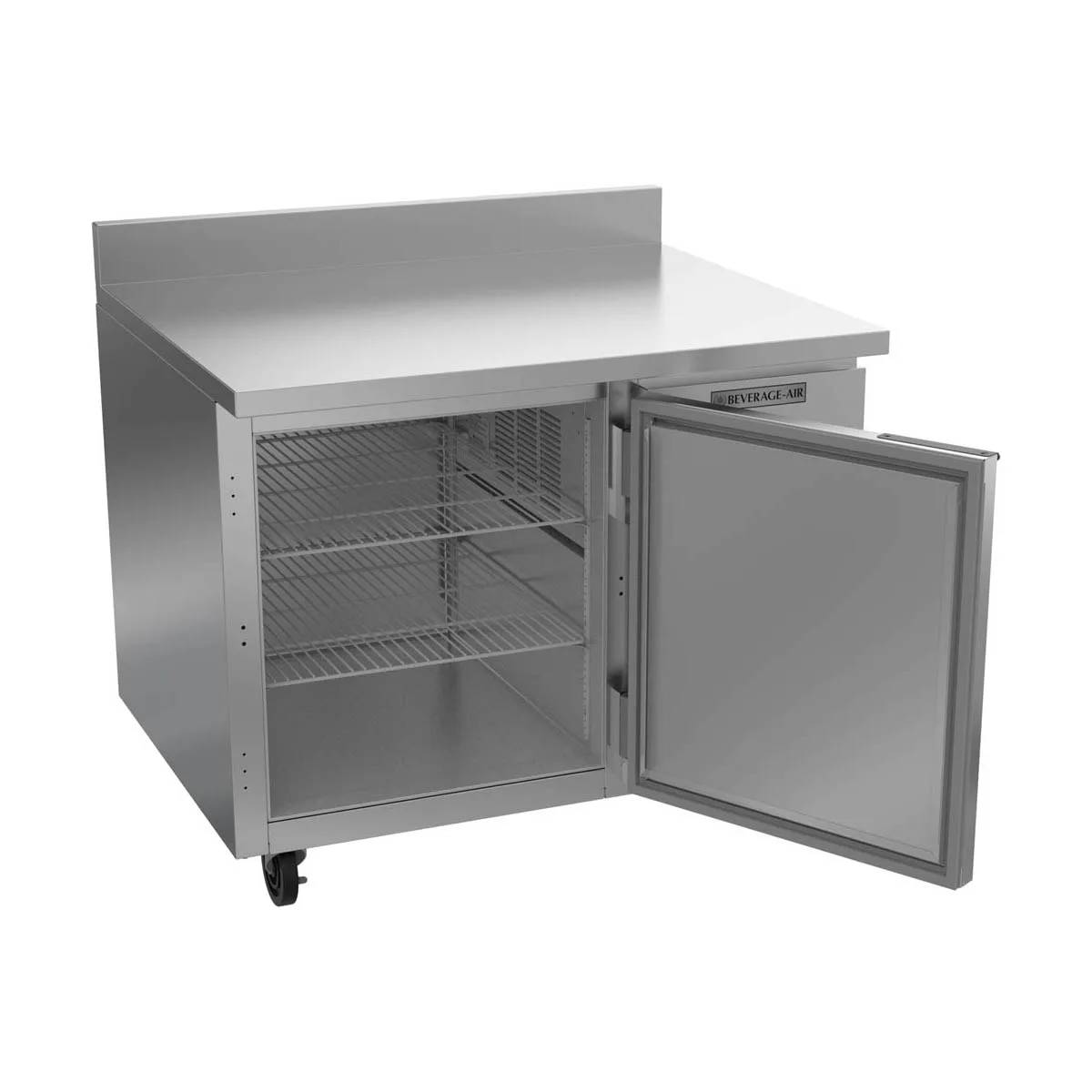 Beverage Air WTR41AHC 41" 1-Section Worktop Refrigerator w/ 1 Door, 8 cu. ft.