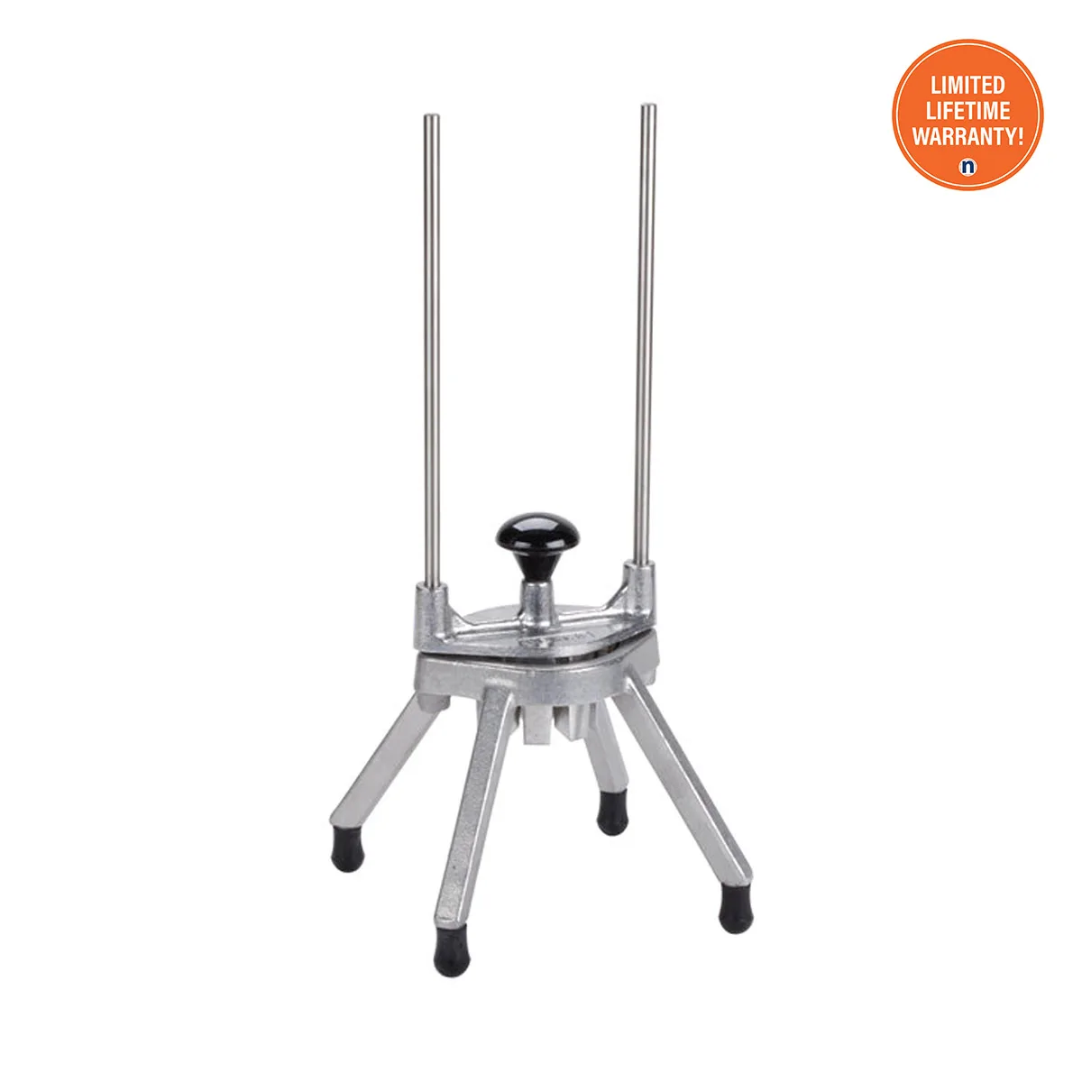 Nemco 55550-6 Manual 6‑Section Wedger, Cast Aluminum & Stainless Steel, 6‑Wedge Capacity, Rubber Feet