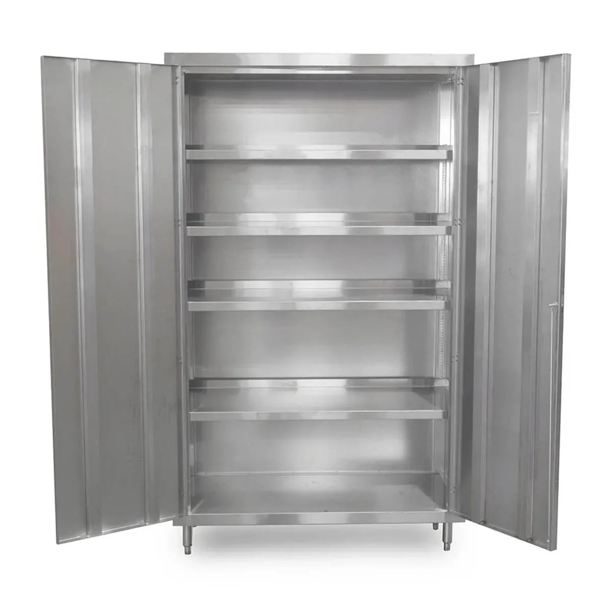 John Boos TCH-223684-X Sloped Top Storage Cabinet w/ (2) Doors, (4) Shelves