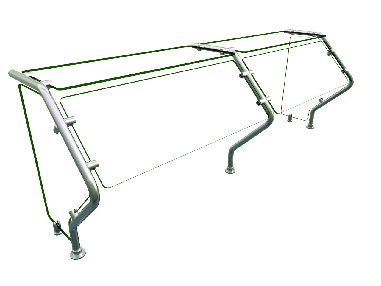 Hatco ES73-60 Flav-R-Shield™ Es73 Food Shield, Self Service