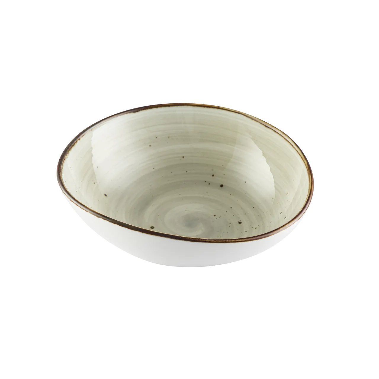 CACChina TUS-B6-BGE - Tucson Soup/Salad Bowl, 13 oz, 6" x 5-3/8" x 2-3/8", Porcelain, Desert Beige, 1 Dozen