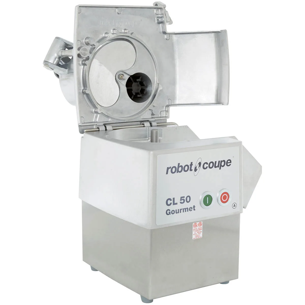 Robot Coupe CL50GOURMET Continuous Feed Food Processor, 2 Discs, 1 1/2 hp