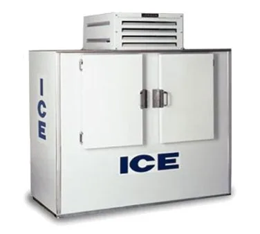 Fogel USA ICB-2 76" Outdoor Ice Merchandiser w/ Solid Door, Auto Defrost, 60 cu. ft.