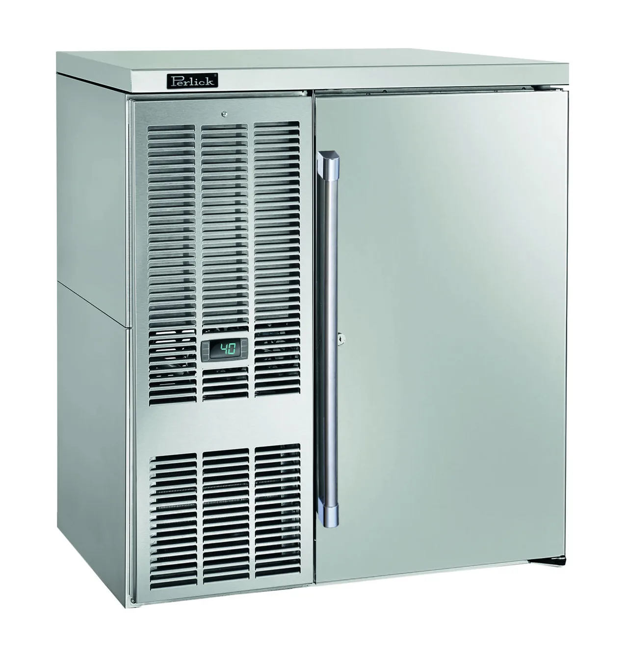 Perlick BBSN32 Refrigerated Back Bar Cabinet w/ 6 Cu Ft, 1 Solid Door, Digital Thermostat