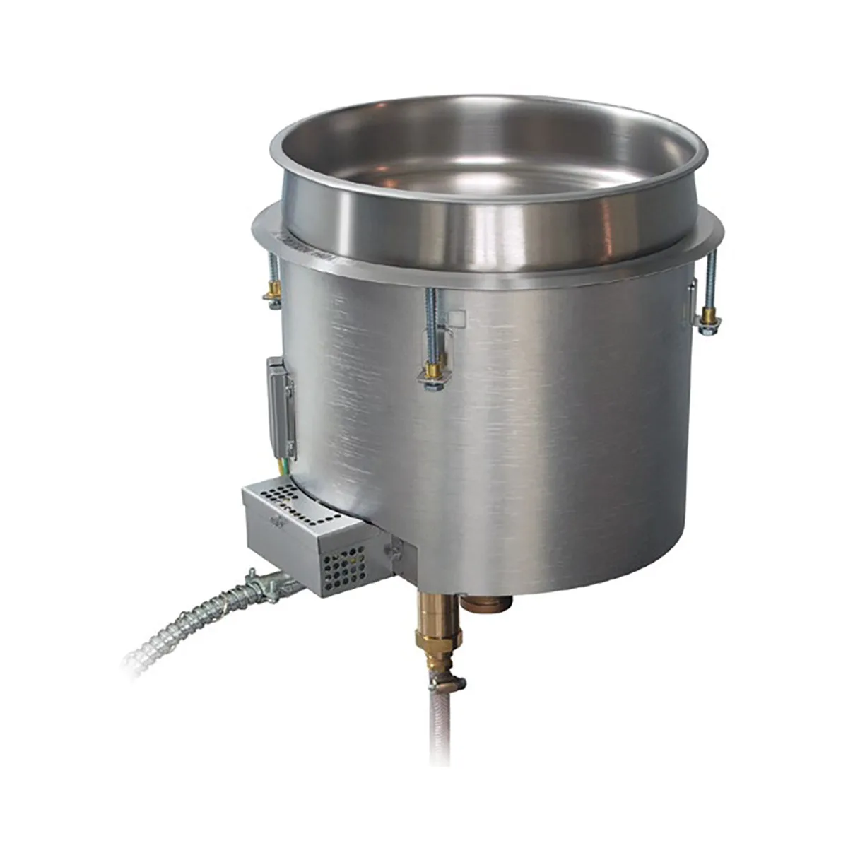 Hatco HWBHI-11QTDA Drop-In Heated Well, with Drain & Auto Fill, Round, Insulated