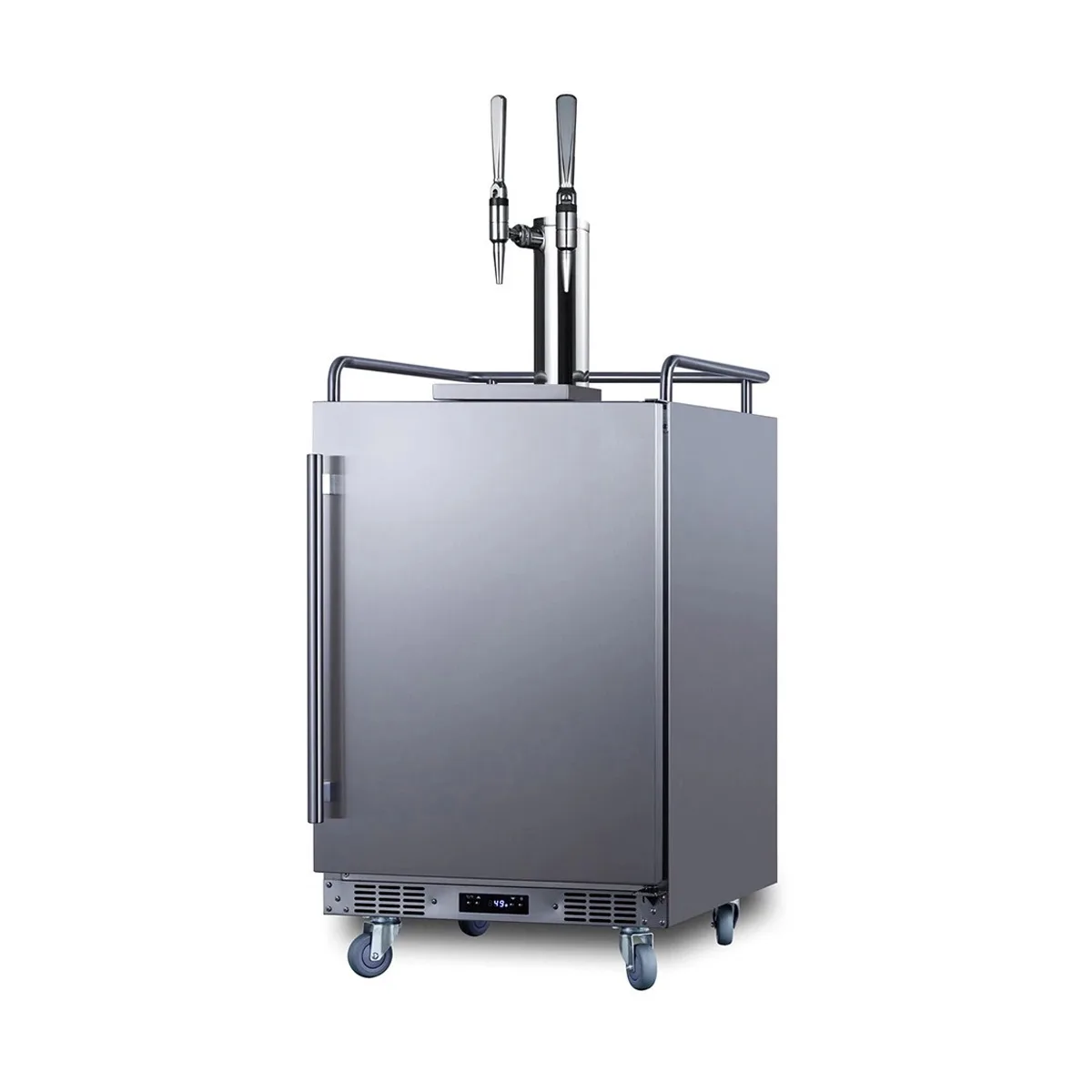 Summit SBC682NCFTWIN Indoor/Outdoor Nitro/Cold Brew Coffee Dispenser, 5.6 cu. ft. - 115V