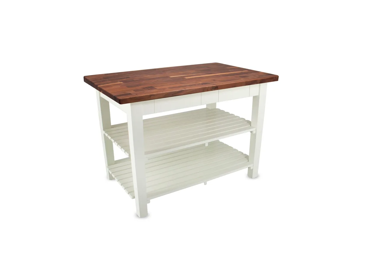 John Boos WAL-C3625-2S Blended American Black Walnut Table