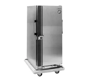 Carter-Hoffmann PH1800 Heated Holding Cabinet, 1-Section, 1-Door, Solid Door, 29 Trays (18"x26"), Stainless Steel, 55-60"H, Mobile