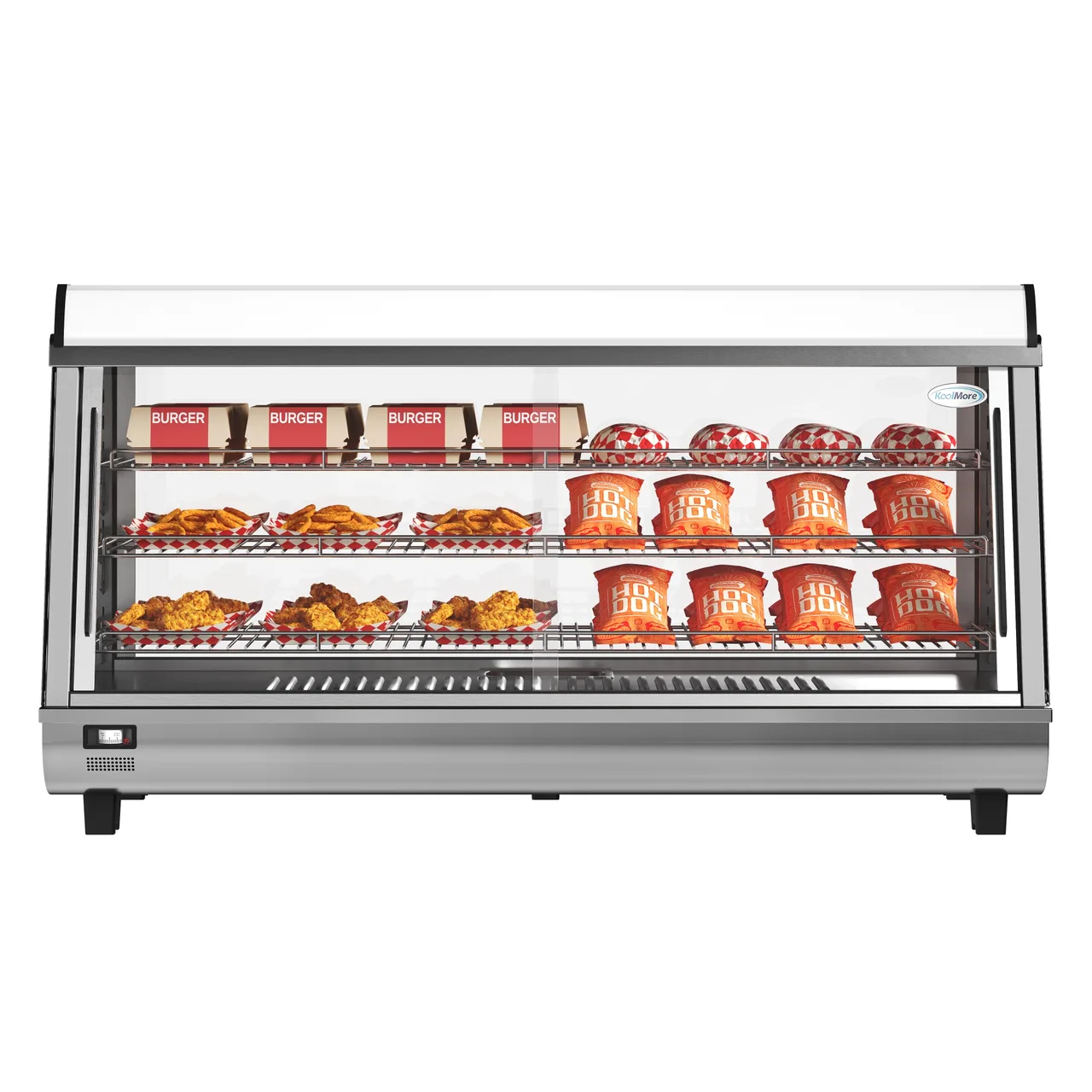 Koolmore HDC-6C-SS 47" Countertop Display Warmer