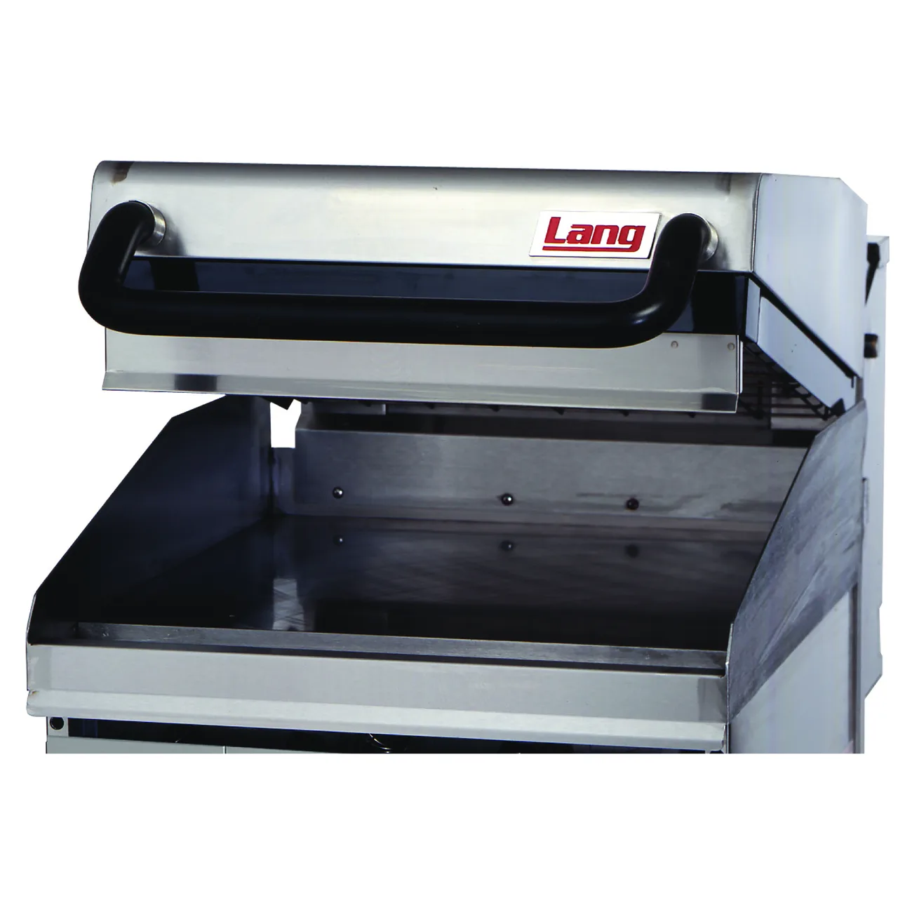 Lang CSG24 24" Thermostatic Gas Griddle with Platens/Clamshell, Infrared Elements, 54.000 BTU