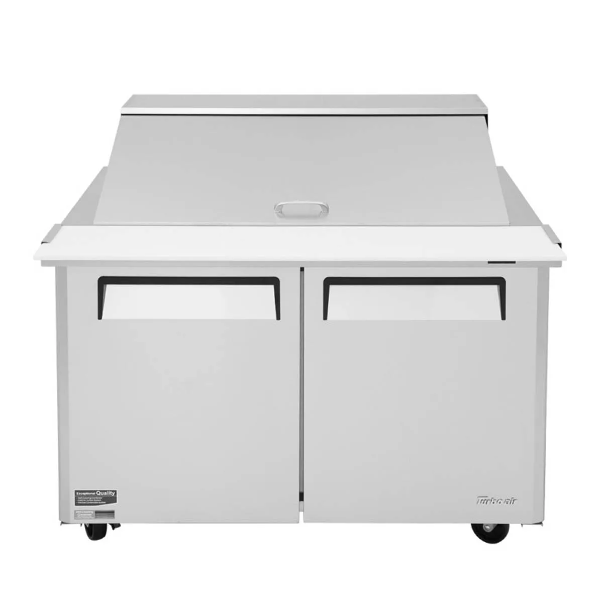 Turbo Air MST-48-18-N 48" Mega Top Sandwich/Salad Prep Table w/ 2 Doors, 18 Pans