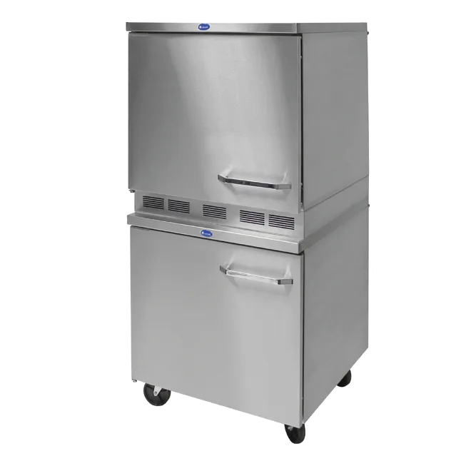 Randell 9404-32DT-RTFBL 33" 1-Section Reach-In Dual Temp Refrigerator Freezer, Left Hinged, 8.62 (R top) & 8.62 (F bottom) cu. ft.