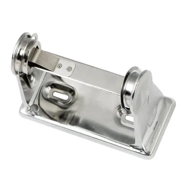 Winco TTH-1 Toilet Tissue Holder, Single Roll, Steel, Chrome Plated