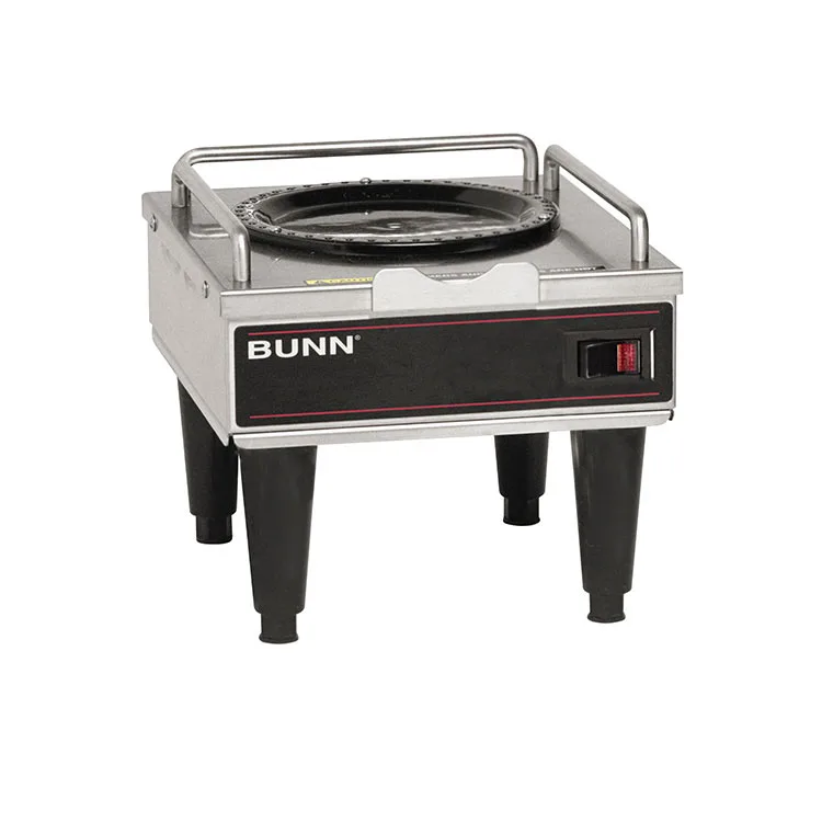 Bunn 12203.0010 Coffee Warmer For Satellite Brewers with 4" Plastic Legs, 120v/60/1-ph