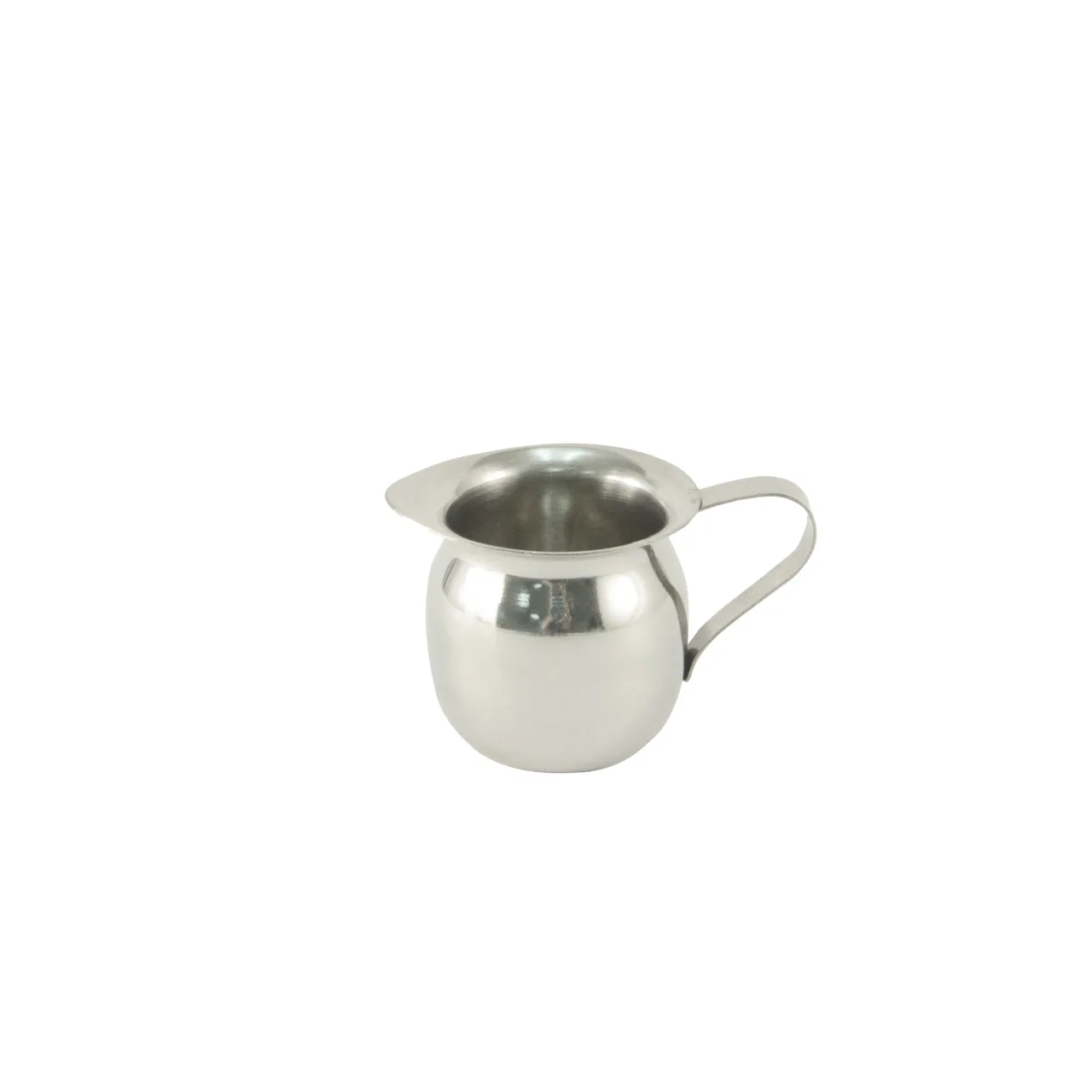CAC China SSBC-5 Bell Creamer Pitcher, 5 Ounce Stainless Steel, 4-5 oz Capacity, Polished Finish