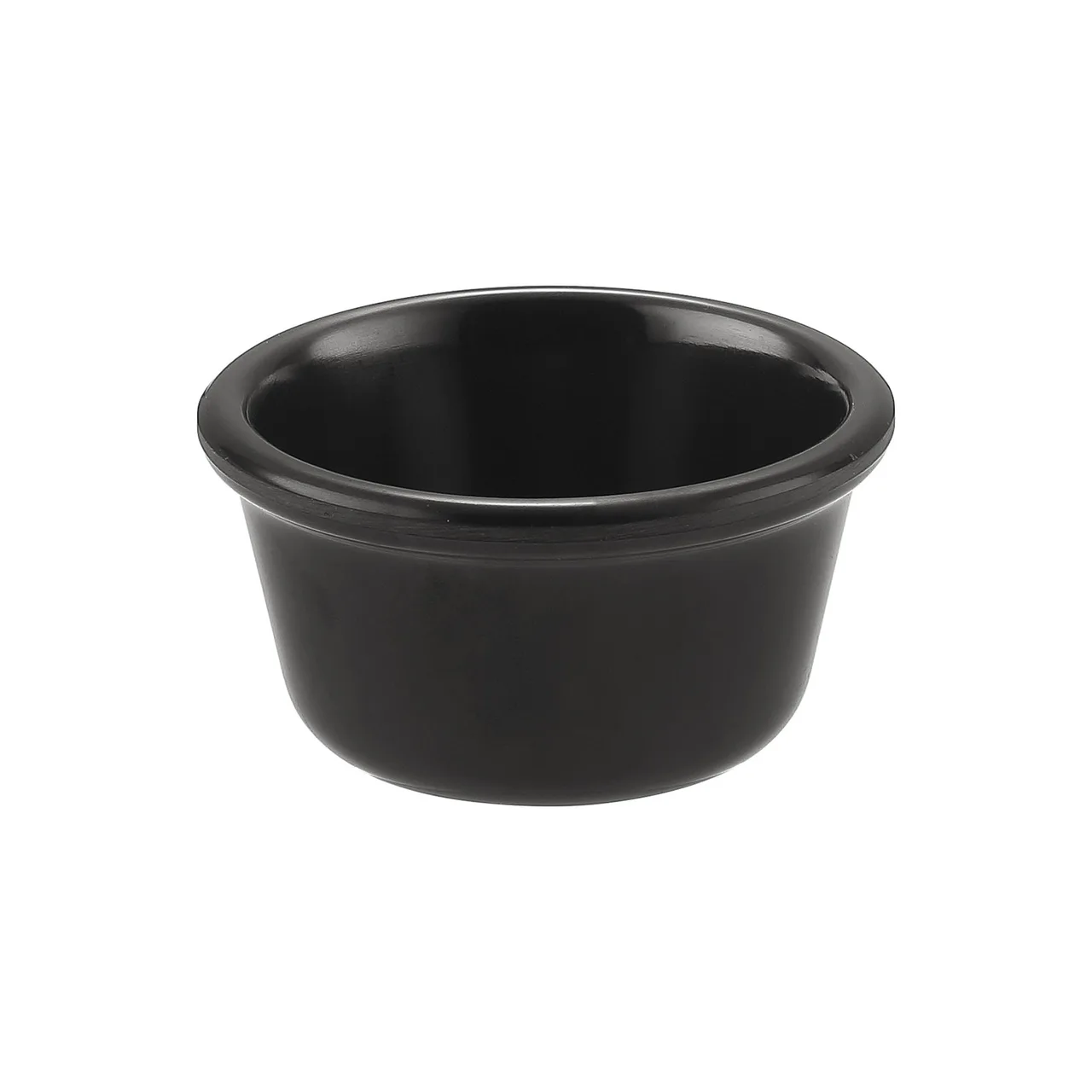 CAC China MRKF-4 Plastic Ramekin, 4 Oz (3.25" Dia) White Melamine, Dishwasher Safe - 1 Dozen