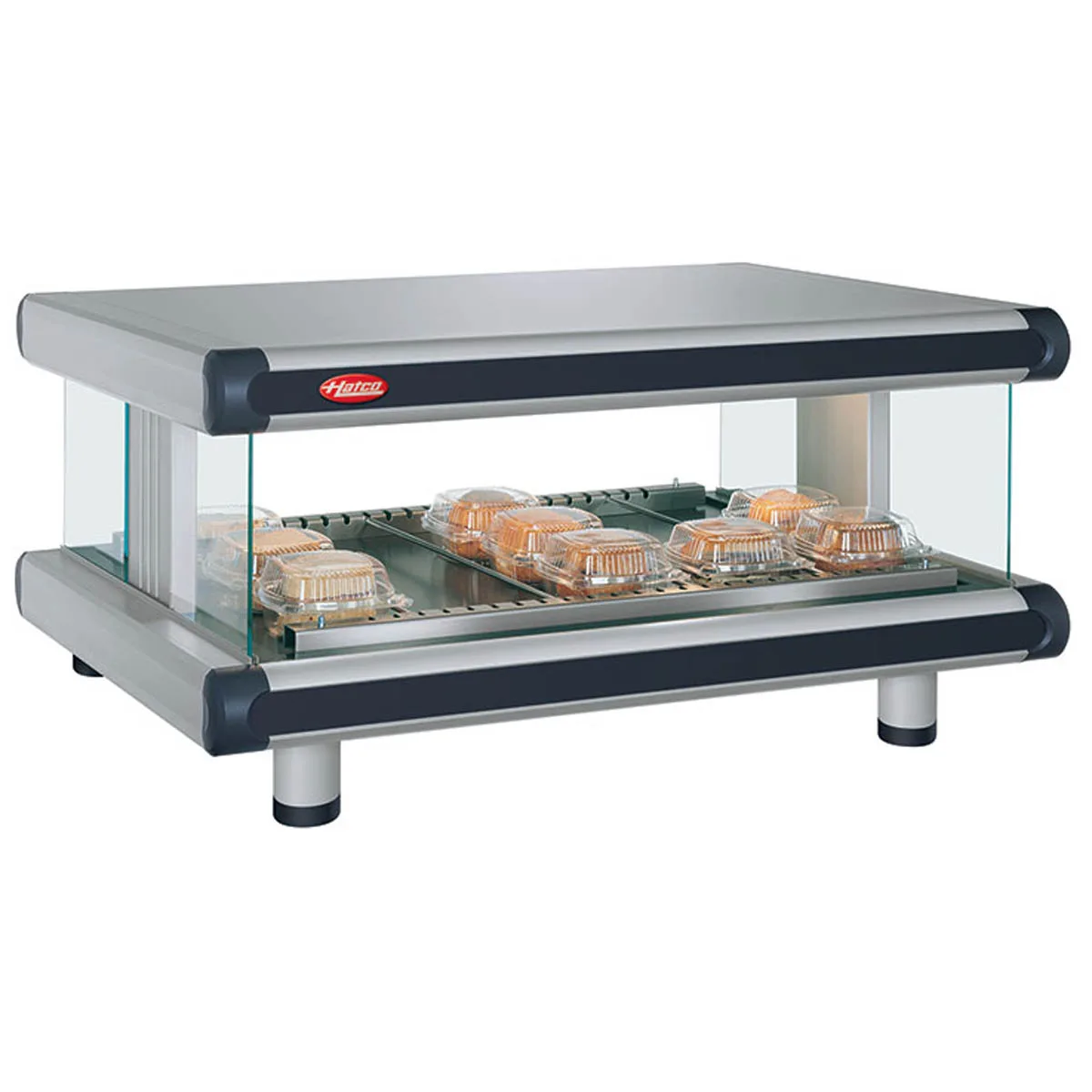 Hatco GR2SDH-24 Glo-Ray® Designer Horizontal Display Warmer, Countertop