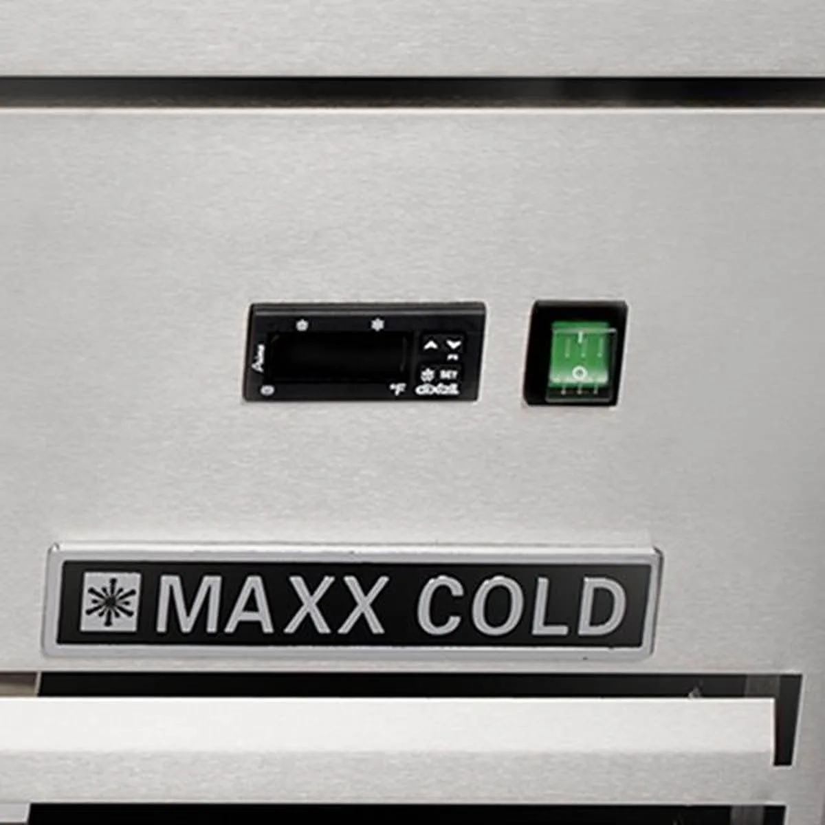 Maxx Cold MXCB72HC 74" X-Series Refrigerated Chef Base w/ 4 Drawers, 11.1 cu. ft.