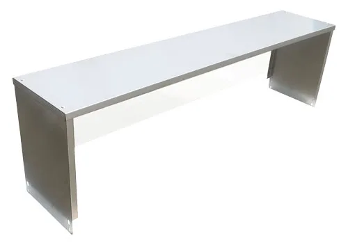 Omcan USA 47024 Sneeze Guard For 5 Pan Steam Table, 72"W X 12"D X 15"H