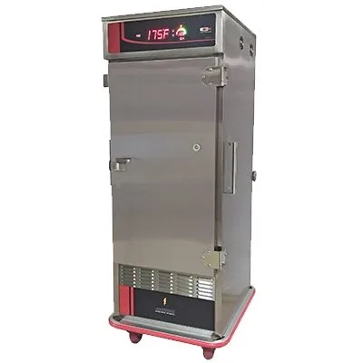 Carter-Hoffmann GTH7 Gridless Heated Transport Cart, 1-Section, Solid Door, 55"-60"H, 7×18"x26" or 14×12"x20" Pans, Stainless Steel