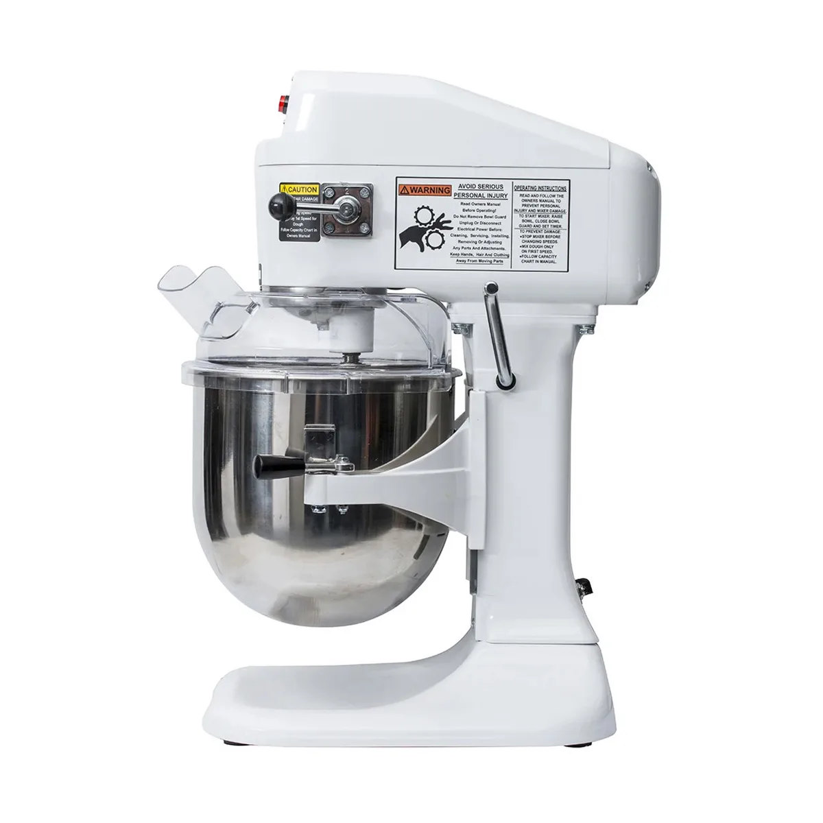 Globe SP08 8 qt Planetary Countertop Mixer, Gear-Driven, 1/4 HP, 3-Speed