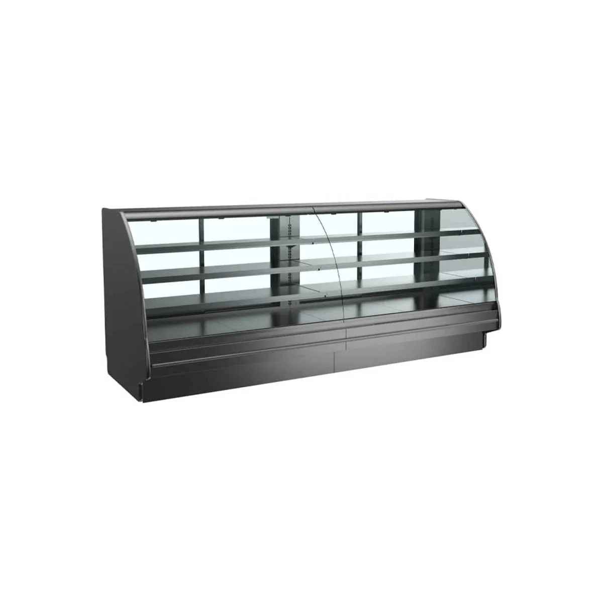 Structural Concepts GHS852RLB (CURVED) 97" Refrigerated Display Case