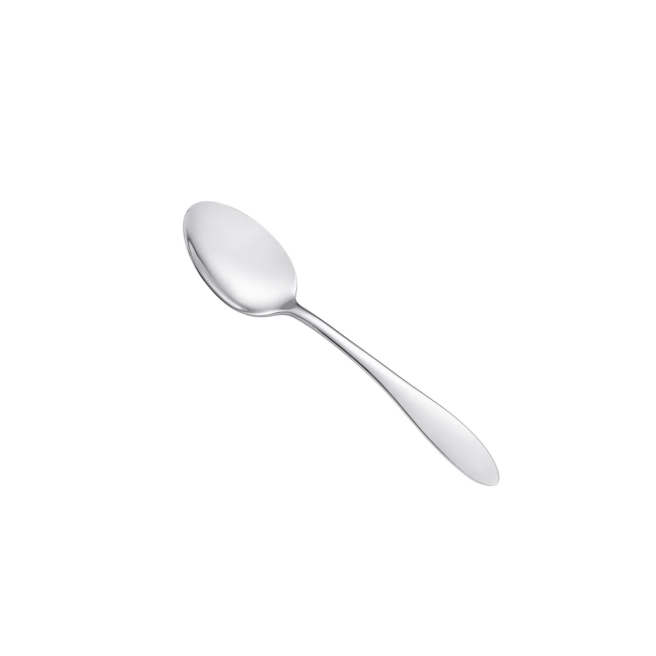 CAC China 3118-01 Shannon CPK Teaspoon, 6 1/8" Heavy Duty, 18/0 Stainless Steel - 1 Dozen