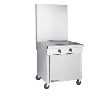 Southbend P36D-HHH 36" Gas Heavy Duty Range w/ (3) Hot Tops, (1) Standard Oven, 141.000 BTU