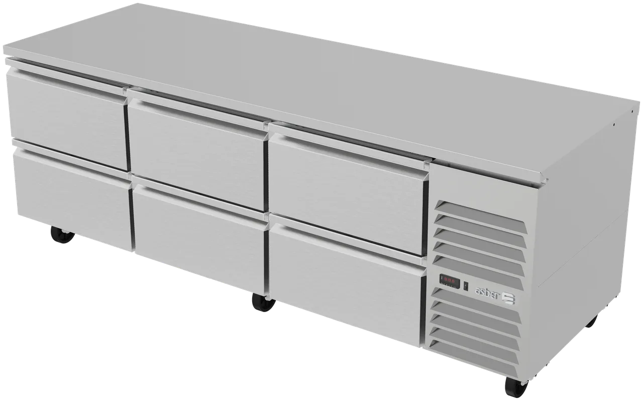 Asber ASUR 93 D6 Reach-In Refrigerator