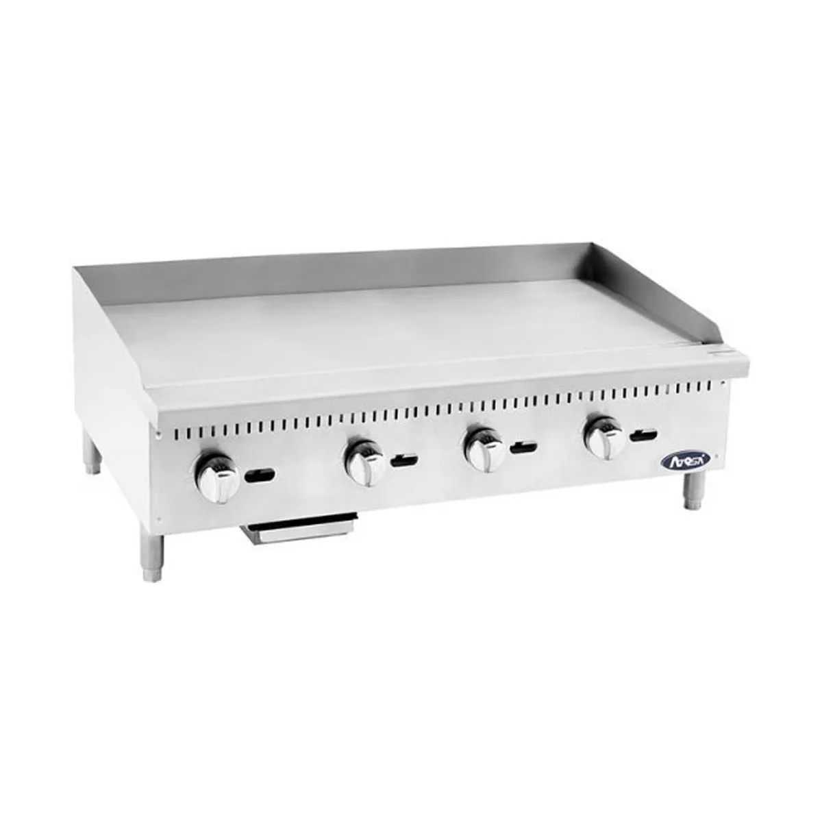 Atosa USA ATMG-48 48" CookRite Countertop Gas Griddle w/ Manual Controls, 120.000 BTU