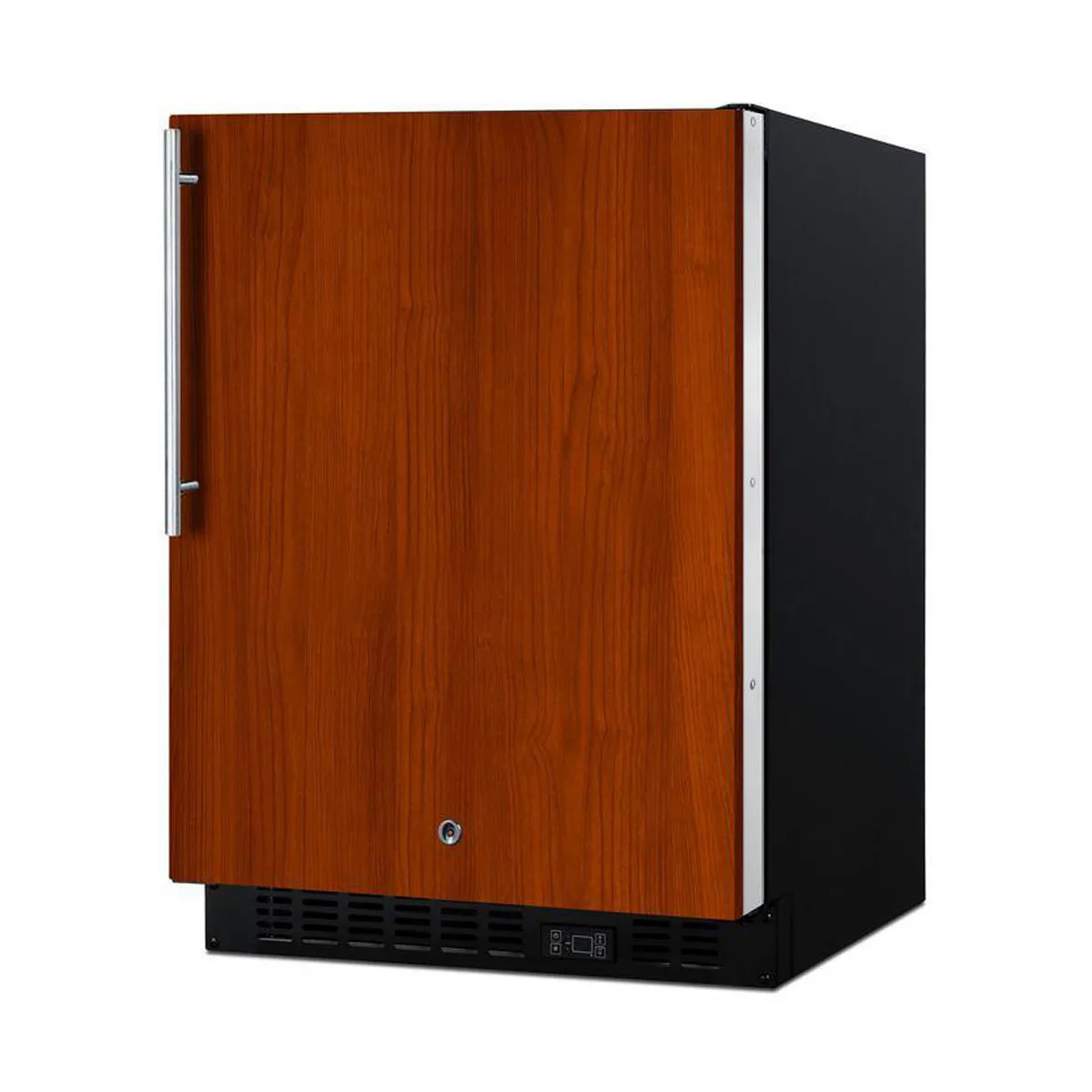 Summit ALFZ53IF 23" Reach-In Undercounter Freezer in Black, w/ Panel Ready Door, 3.7 cu. ft.
