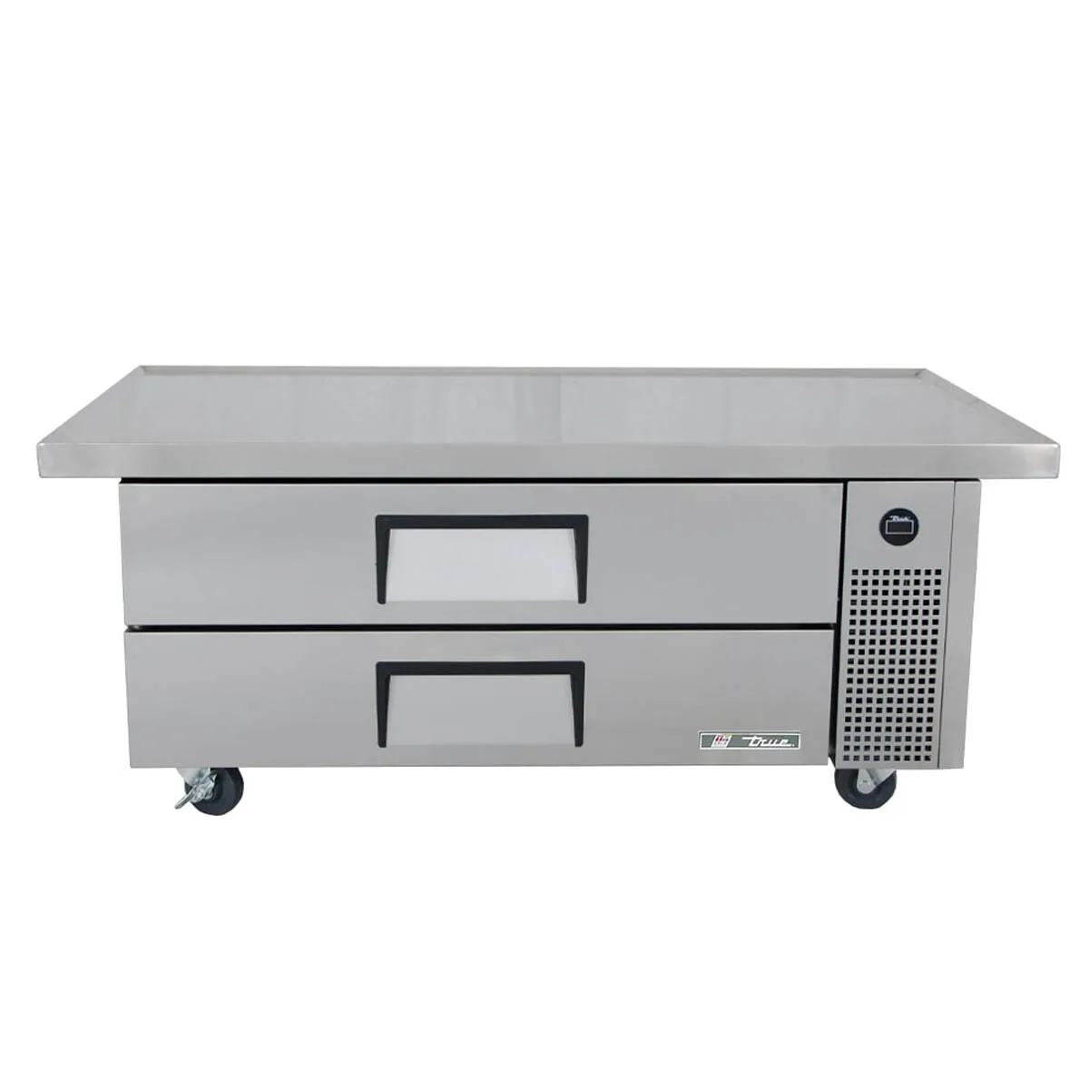 True TRCB-52-60-HC 60" 2 Drawers Refrigerated Chef Base,  (6) 12" x 20" Pan Capacity