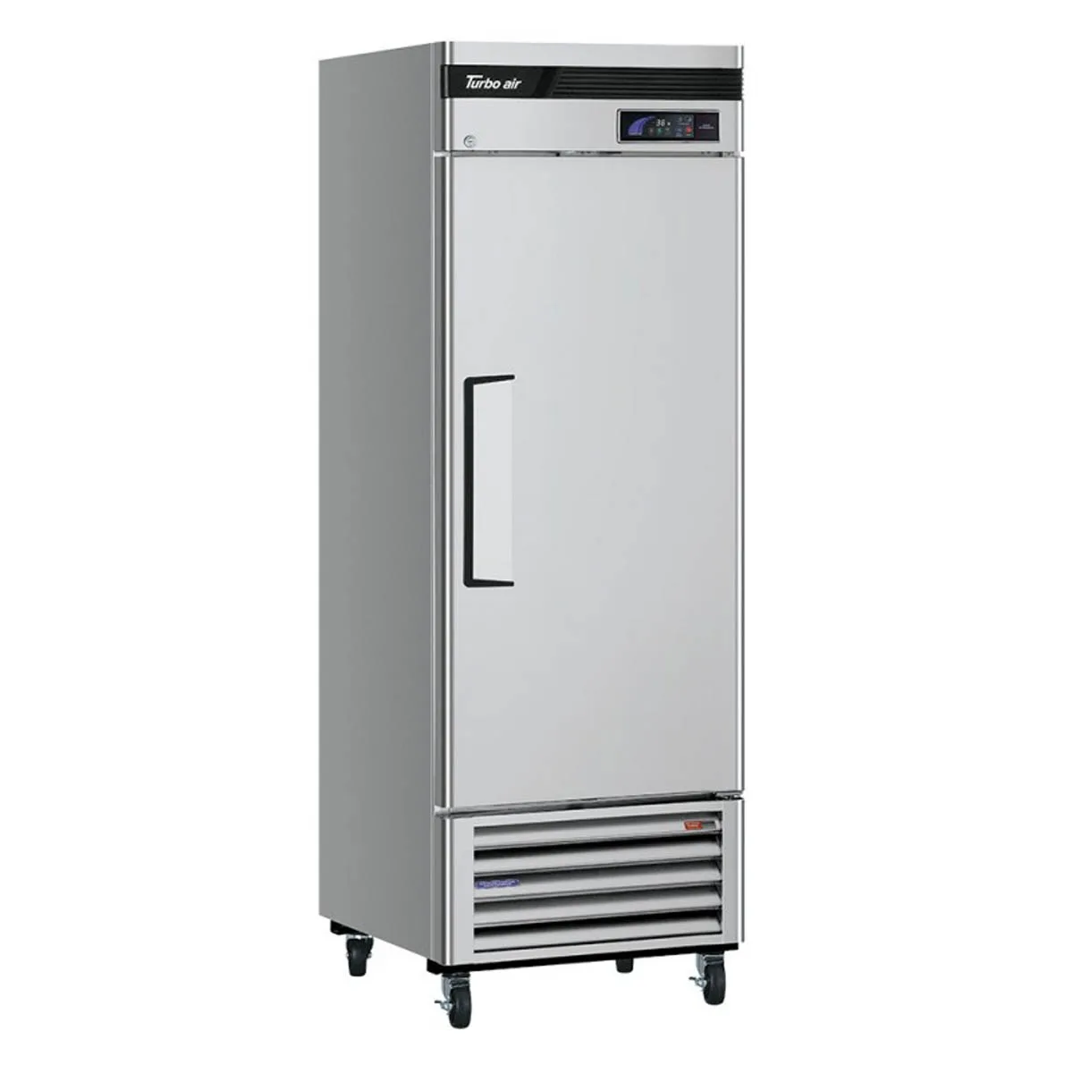 Turbo Air TSR-23SD-N6 27" 1-Section Reach-In Refrigerator w/ Solid Door, Bottom Mount, Stainless Steel, 19 cu. ft.