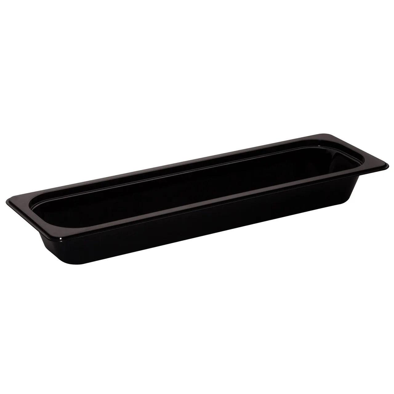 Cambro 22LPHP110 H‑Pan 1/2‑Size, 2‑1/2″ Deep, Black Plastic, -40°F to 300°F, NSF